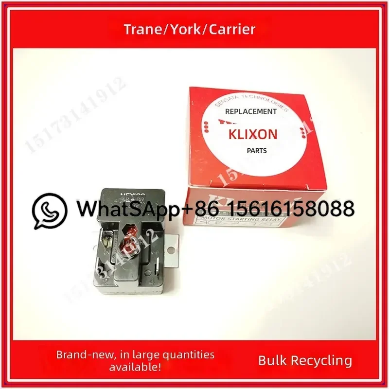 Heavy Hammer Oil Pump Relay 4CR-2-769 RLY03555 4CR-1-777 03720 Compatible with Air Conditioning Compressor Start Switch