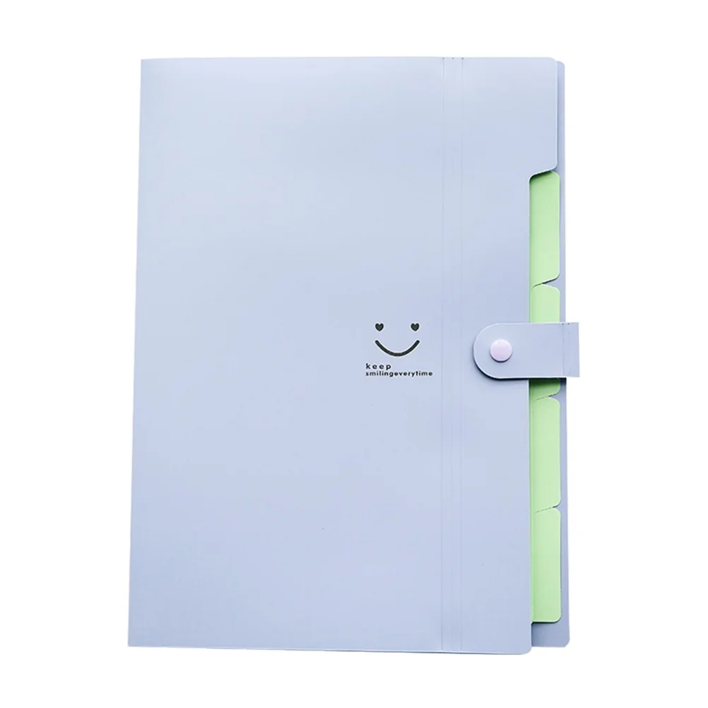 File Folders Accordion Multi-layer Test Paper with Snap Closure Organizer Expanding
