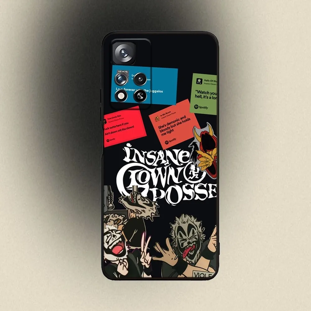 ICP Insane Clown Posse Phone Case For Samsung Galaxy A20,A21s,A22,A31,A32,A52,A53,A72,73,A80,A91 Soft Black Cover