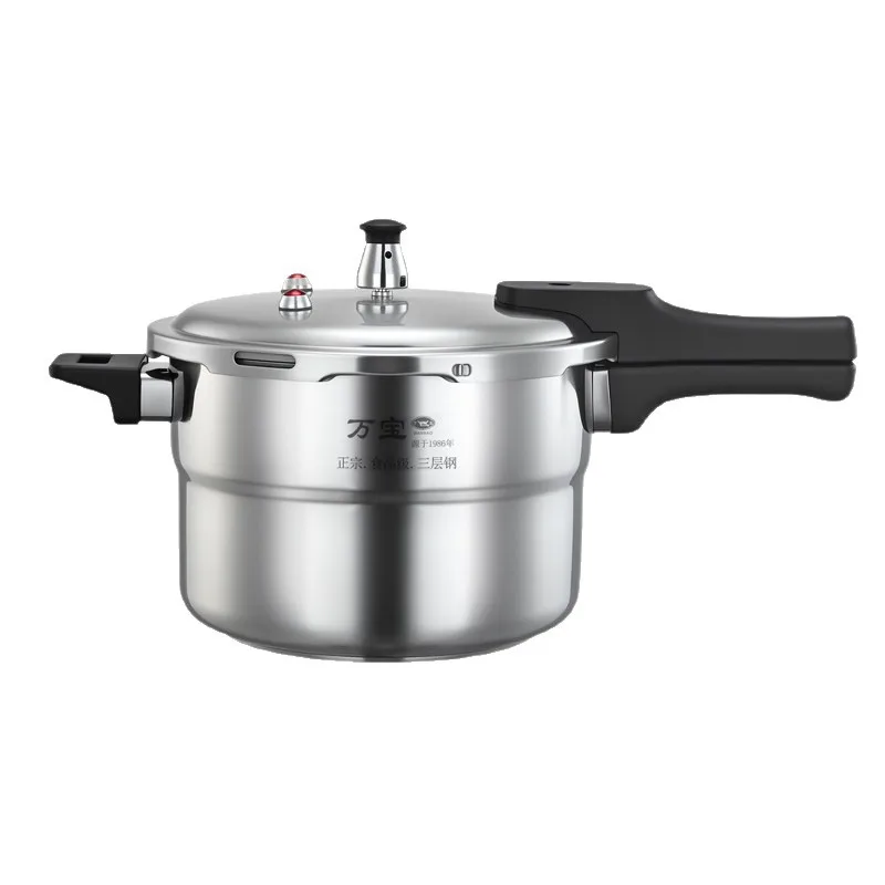 Stainless Steel Pressure Cooker 304 Food Grade 11L 28cm Induction Gas Stove Universal Commercial Household