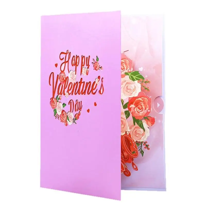 

G6KF Valentines Greeting Card Valentines Day Card 5x7Inch for Couple Lover Husband Wife Men and Women Anniversary