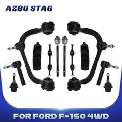 AzbuStag 12Pcs Front Left Right  Control Arm Suspension Kit for FORD F-150 4WD 2009 2010 2011 2012 2013 2014 7L1Z3A130R