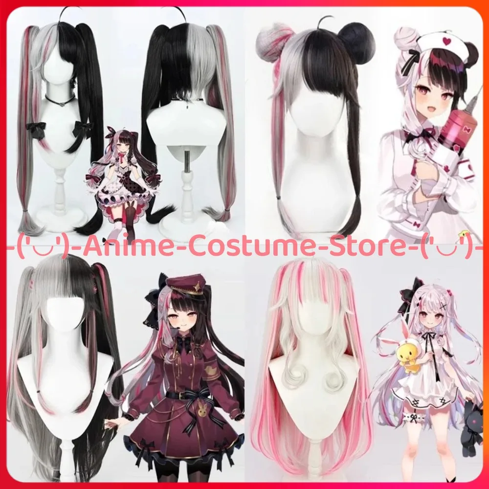 

NIJISANJI VTuber Yomi Rayne Cosplay Wig Anime Game Character Halloween Carnival Party Costume Wigs Heat Resistant Synthetic Hair