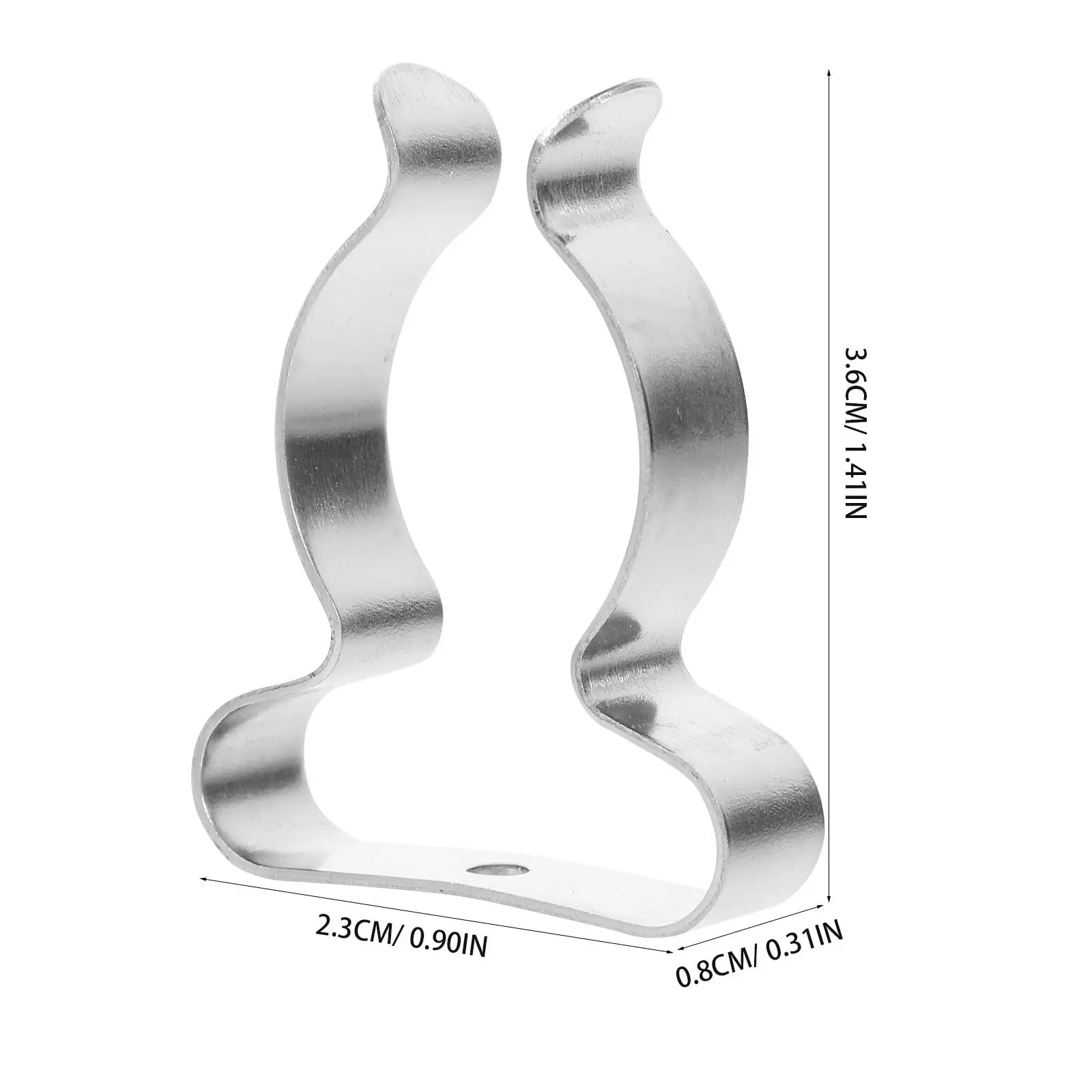 20Pcs Lamp Clamps Metal Light Clamps Tube Support for LED Lights and Bulb Fixtures Lamp Clip Light Clamp view 6