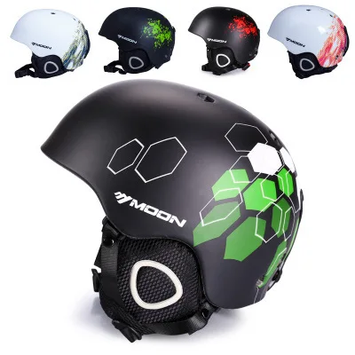 

MOON Adult Ski Helmet CE Certification PC+EPS Adult Ski Helmet Snowboard Helmets Skating Skateboard Helmet Snow Sports