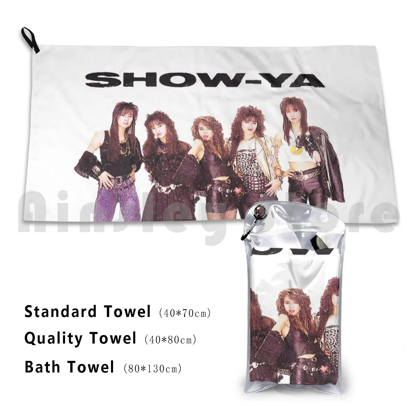 Outerlimits Show Ya Custom Towel Bath Towel Outerlimits Show Ya Metal Japan Metal Japan Rock Heavy