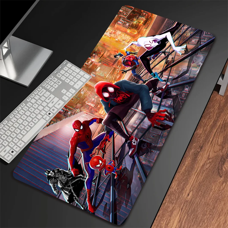 Gaming Mouse Pad S-Spider-Mans Non-Slip Rubber Edge locking mousepads Game play mats notebook computer M-Marvels Home Decor