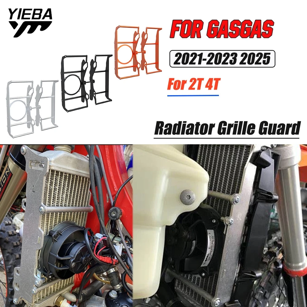 

Motorcycle For GasGas 2T 4T 2021 2022 2023 2025 FOR EXC 2T 4T For Husqvarna 2T 4T Motorcycle Radiator Guard Cover Protection