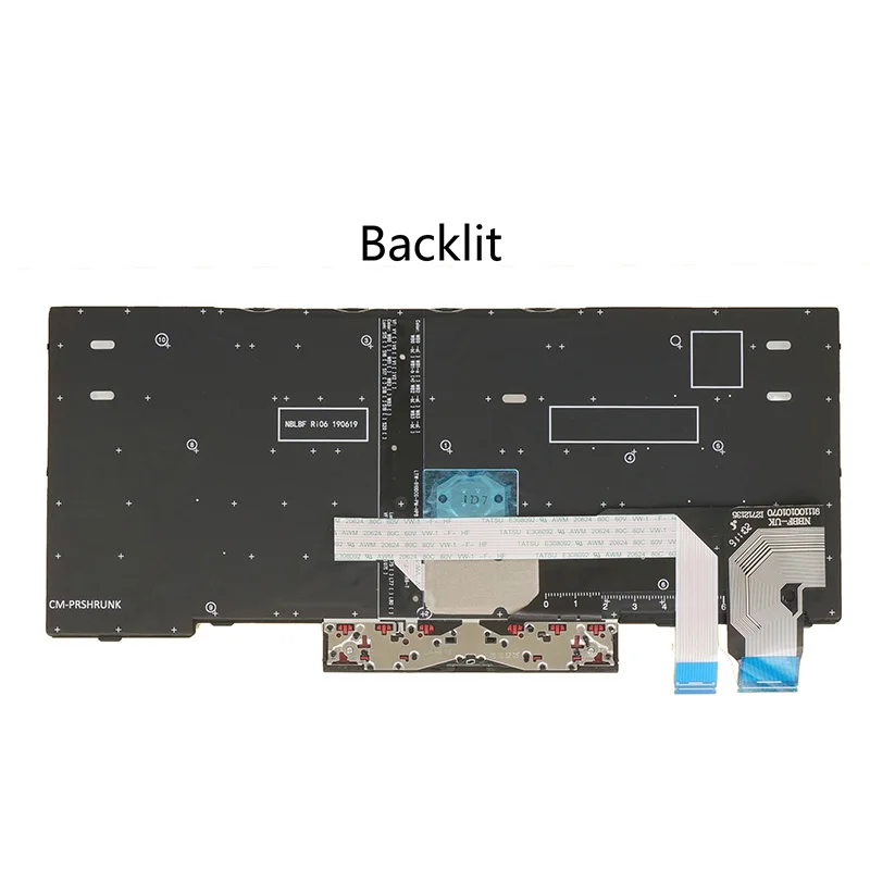 Imagem -02 - Teclado Portátil Retroiluminado para Lenovo Lenovo Thinkpad L13 L13 Yoga Gen X13 Gen Italiano Alemão Dinamarquês Sueco