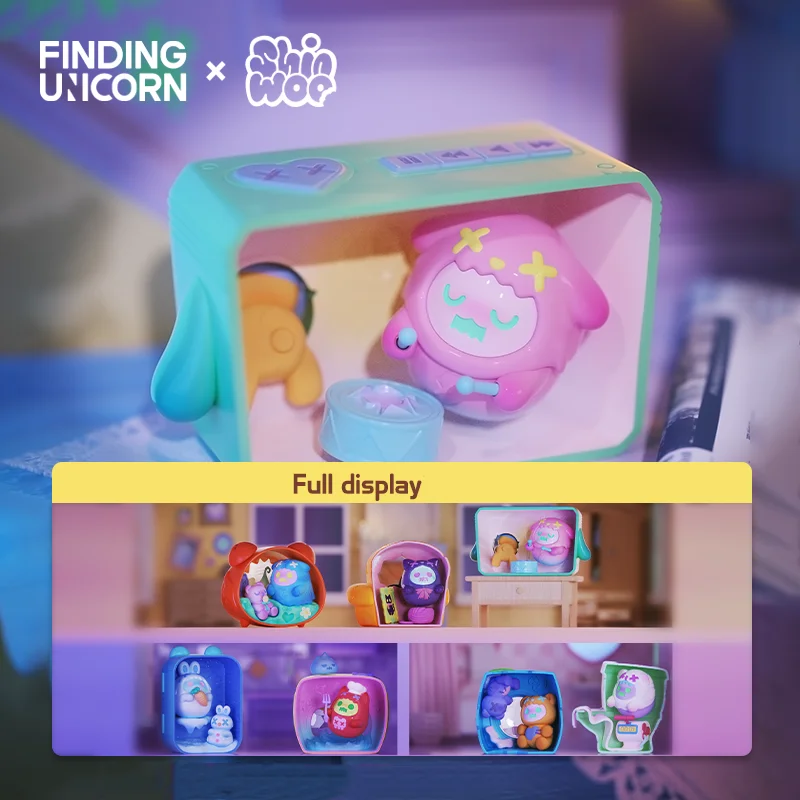 

Shinwoo Ghost House Series слепая коробка Mystery Box коробка-сюрприз оригинальная фигурка мультфильм подарок на день рождения Mystery Box
