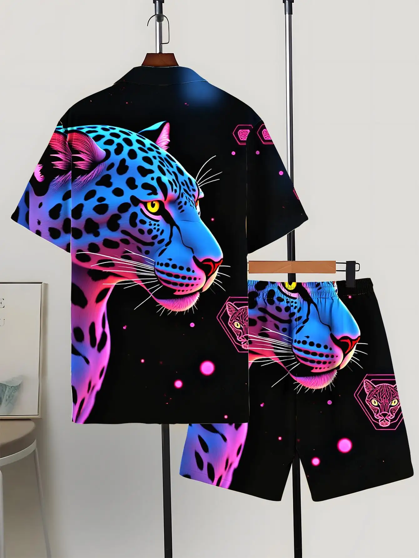 Men's Shirt Sets 2026 Spring/Summer sets for men Graphic men's chandals clothing set 3D Printed outfits two piece jogging suit