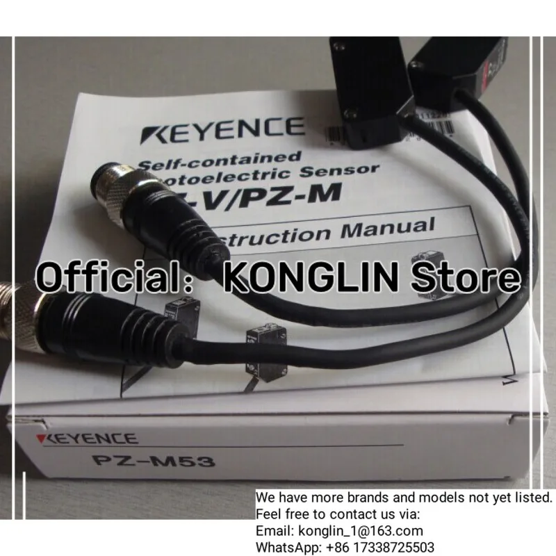 

【Свяжитесь с нами для дополнительных моделей】 1 шт. новый фотоэлектрический датчик Keyence PZ-M53 PZM53