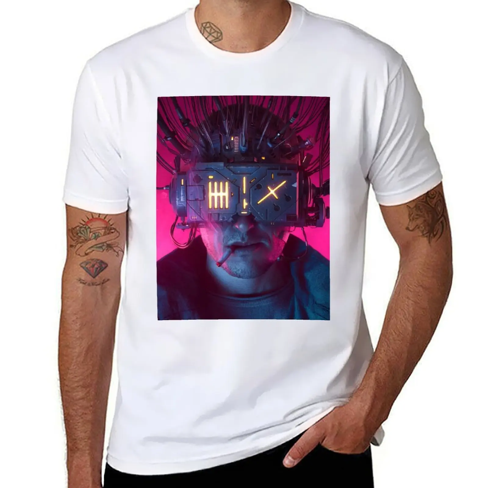 

man for graphic t T-Shirt t for designer Neuromancer shirts shirt shirts t man