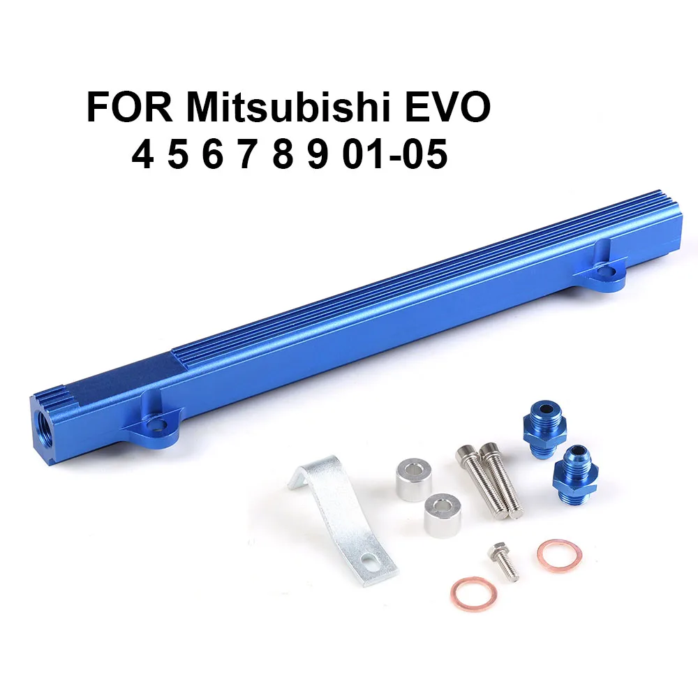 NEW FUEL RAIL High Flow Fuel Rail Kit For MITSUBISHI Lancer Evolution EVO 4 5 6 7 8 9 01-05 FUEL RAIL KITS  TT101516