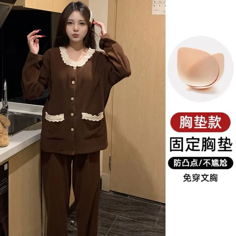 

Pjs Set Women's Pajama Set German Velvet Pajamas Women's Warm Winter Pajamas Fashionable Home Clothes, Pajamas Cute Pajama Set