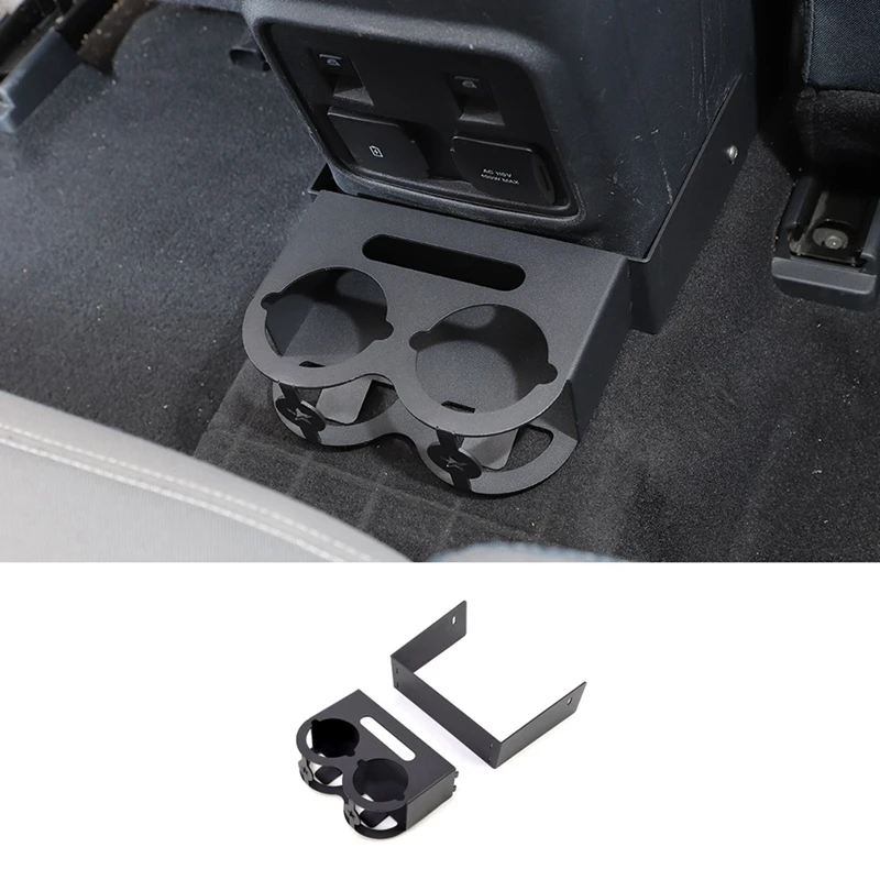 

Держатель для стакана задний, держатель для напитков на заднее сиденье, кронштейн для Ford Bronco 4 Door 2021-2023, аксессуары для интерьера
