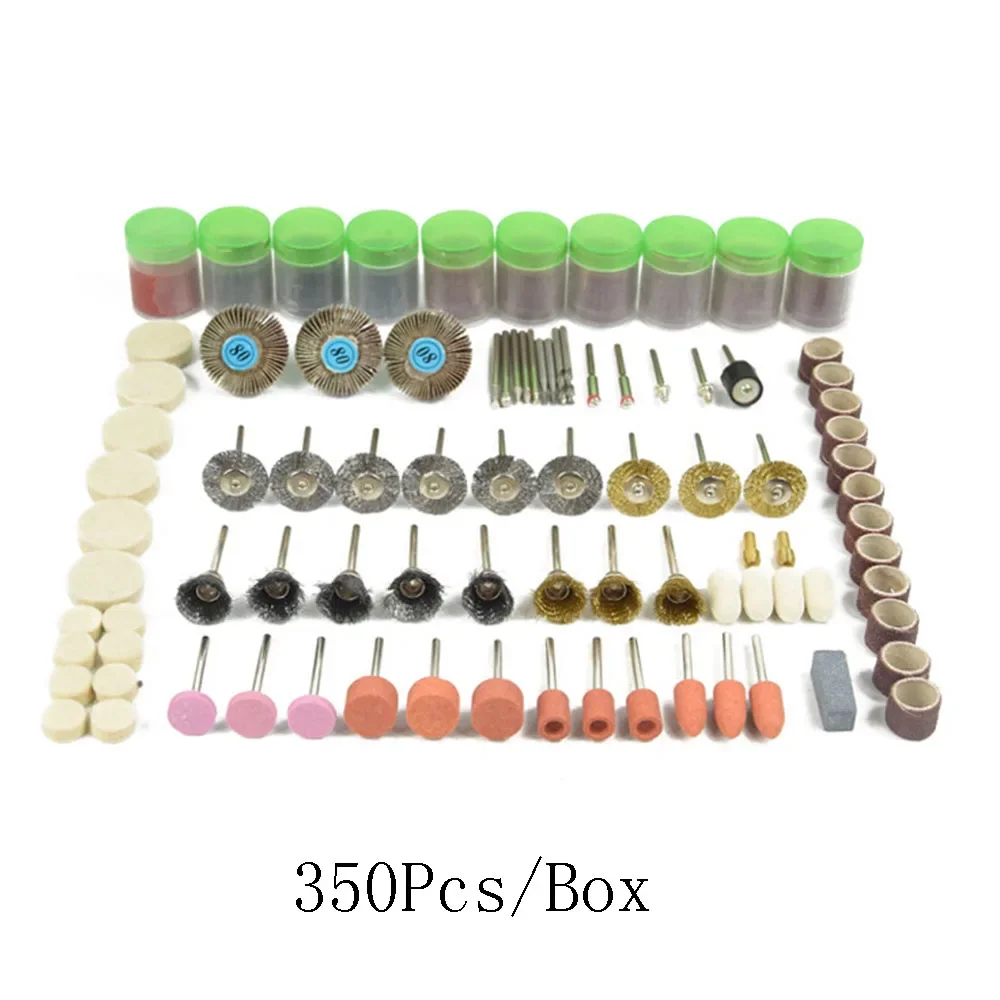 Electric Grinding Accessories 73/76/90/105/350Pcs Wool self-tapping rod  wheel Engraving Tool DIY Masonry