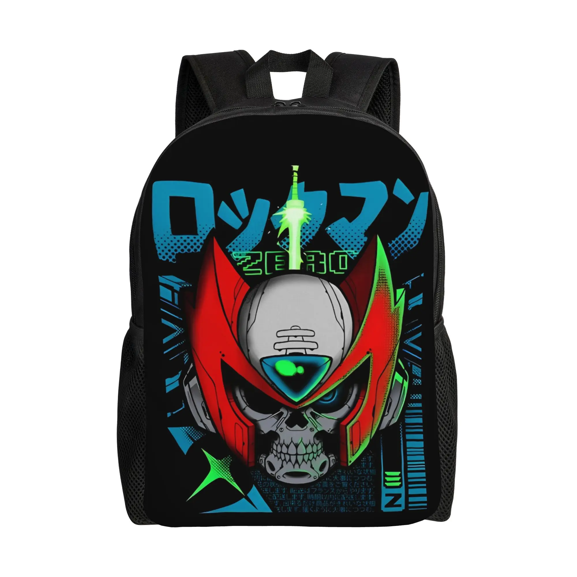 

Рюкзак Megaman X Zero Terminator для подростков, спортивный, для старшей школы, деловой, повседневный, для мужчин и женщин, студенческий, холщовый.