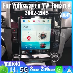 フォルクスワーゲンVWトゥアレグ2002-2015用カーラジオ,Android 13,GPSナビゲーション,マルチメディア,テスラスクリーン,CarPlay,Bluetooth