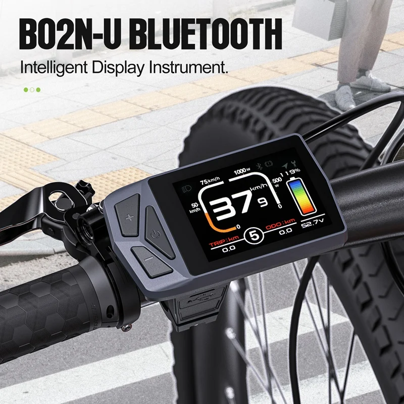 8 Languages LCD Bluetooth Display Electric Bike Display For 01 02 HD G510 G330 Electric Bike Motor Kit