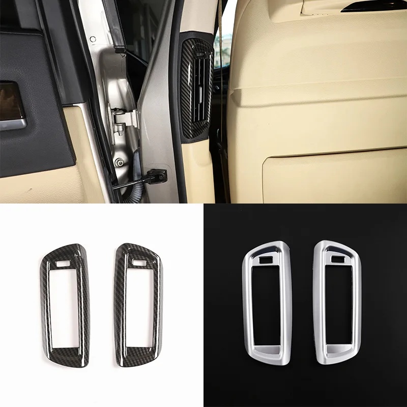 

Fit for BMW 7 Series 2009-2014 B-Pillar Air Vent Frame ABS 2 Pieces Car Interior Modification Parts
