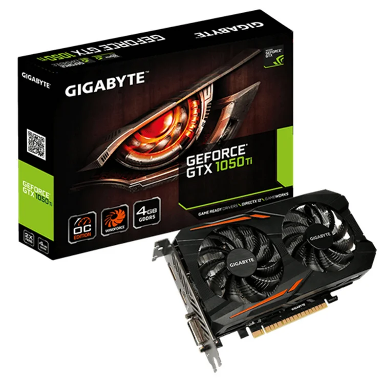 Karta graficzna do gier GeForce GTX 1050Ti OC 1316-1430MHz/7008MHz 4G/128bit