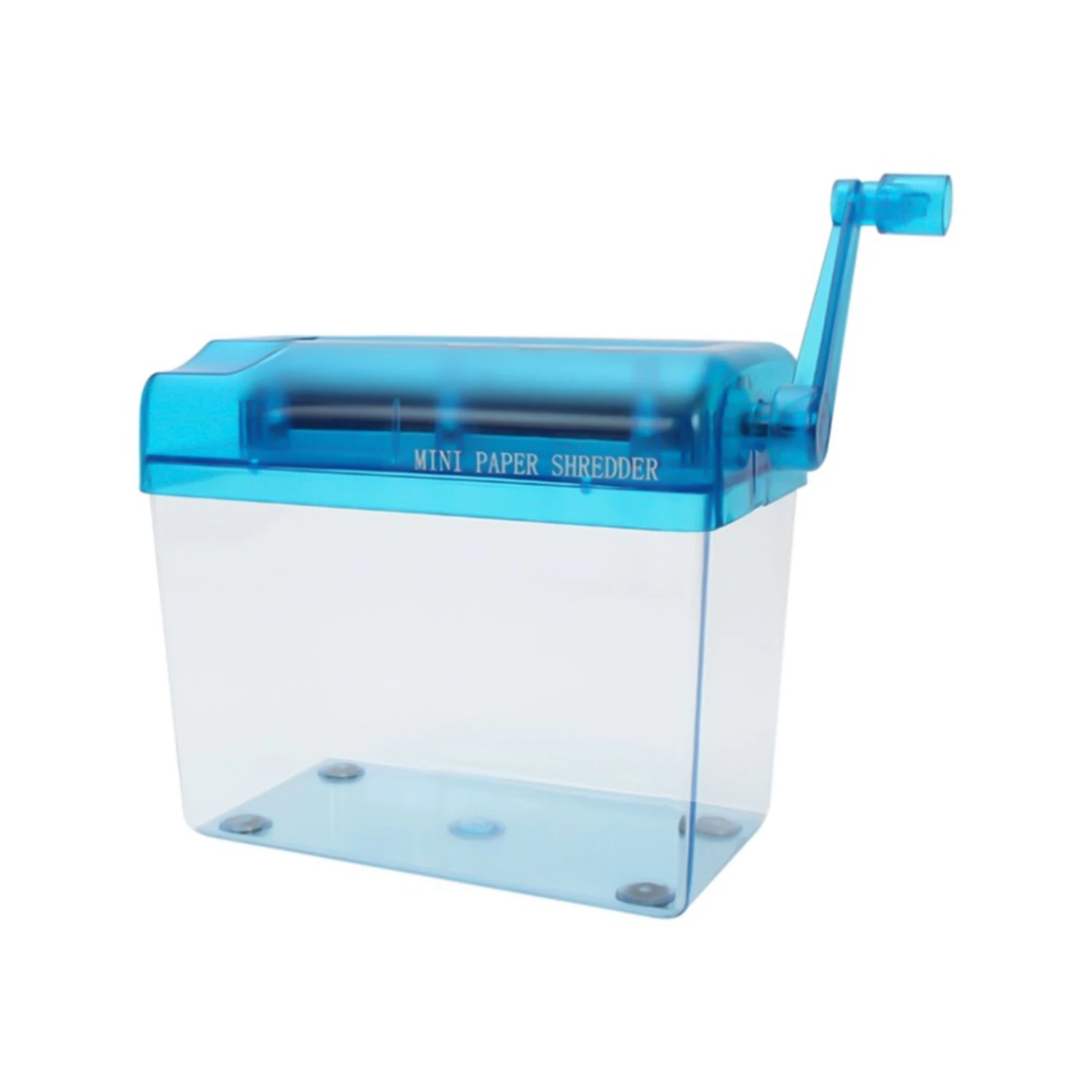 Mini Hand Shredder Portable Paper Shredder A6 Manual Shredder for Documents Cutting Tool
