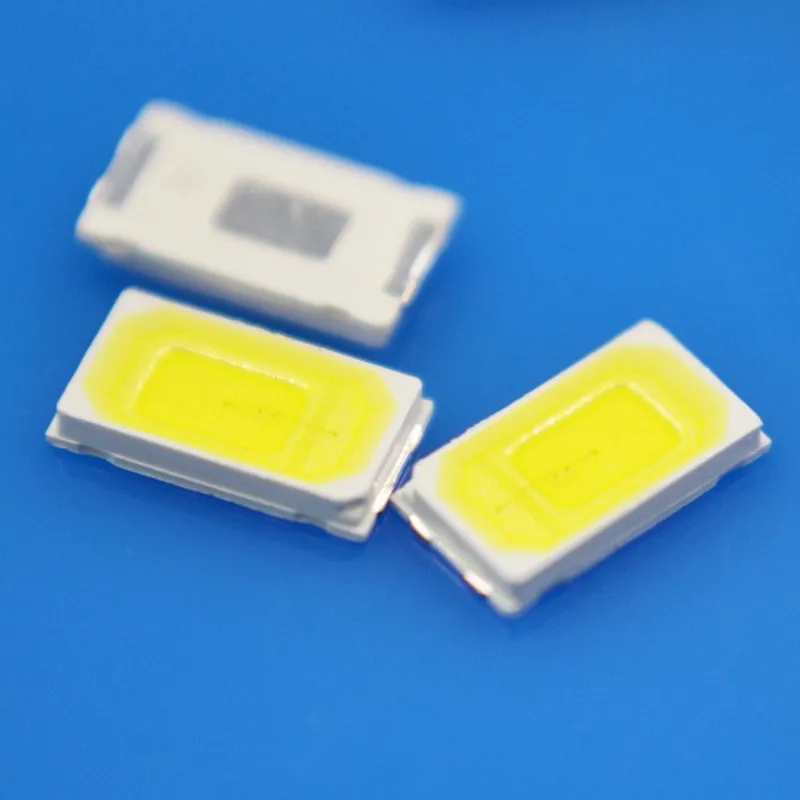 100pcs 5730 LED SMD 3v High power Light 0.5W Chip white 6000k warm white 3000k nature white 4000k 50-55lm