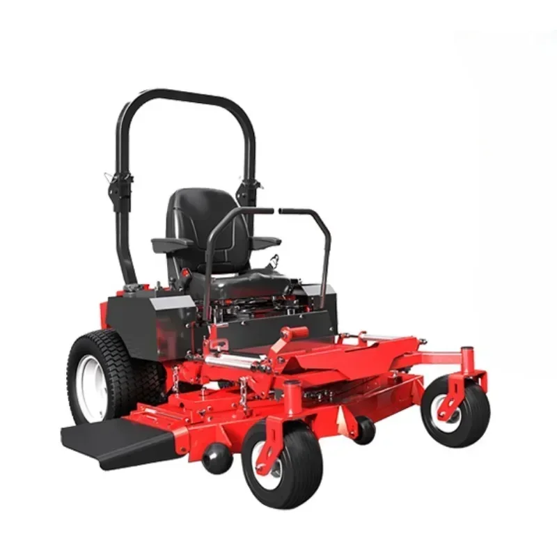 Heiße Verkäufe Fahrt auf Rasenmäher, Benzin, selbstfahrend, Rasenauto, 0-Drehung, Landschaftsbau-Unkrautjäter