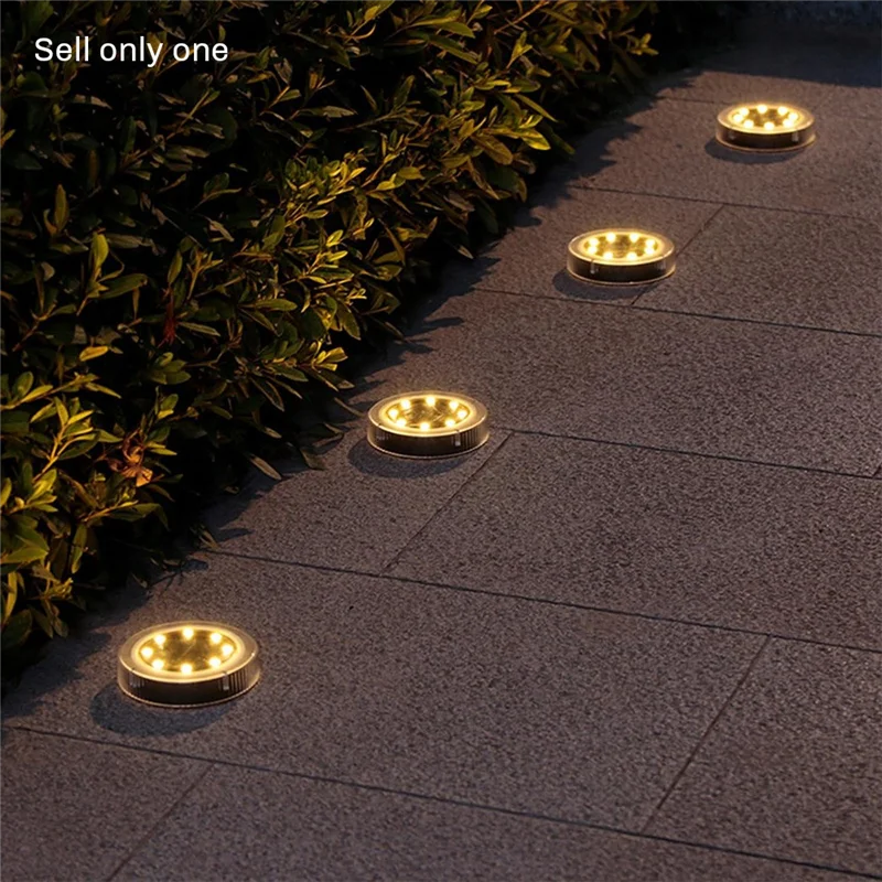 

AEE4-Solar Light Outdoor Solar Ground Lamp Outdoor Patio Garden Lamp Decoration Villa Steps Underground Lamp Ground Plug Lamp