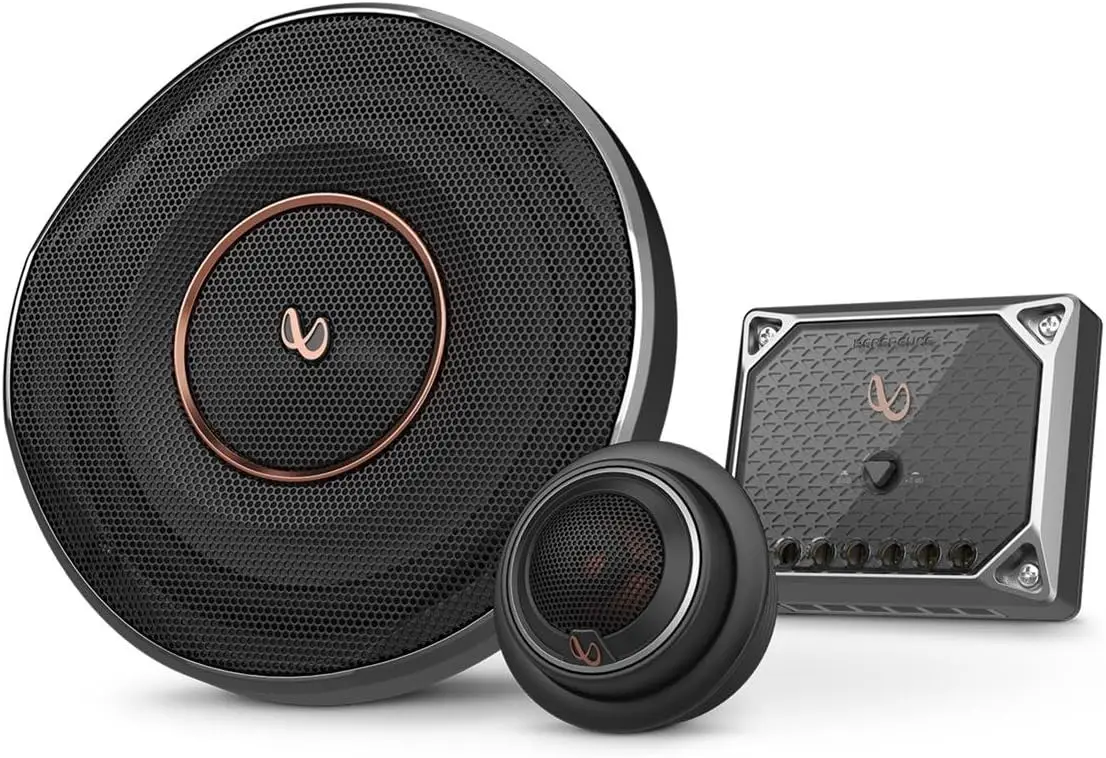 

High-Performance 2-Way Component System with 6.5" Woofers and Edge-Driven Textile Tweeters, 540W Power, Pair