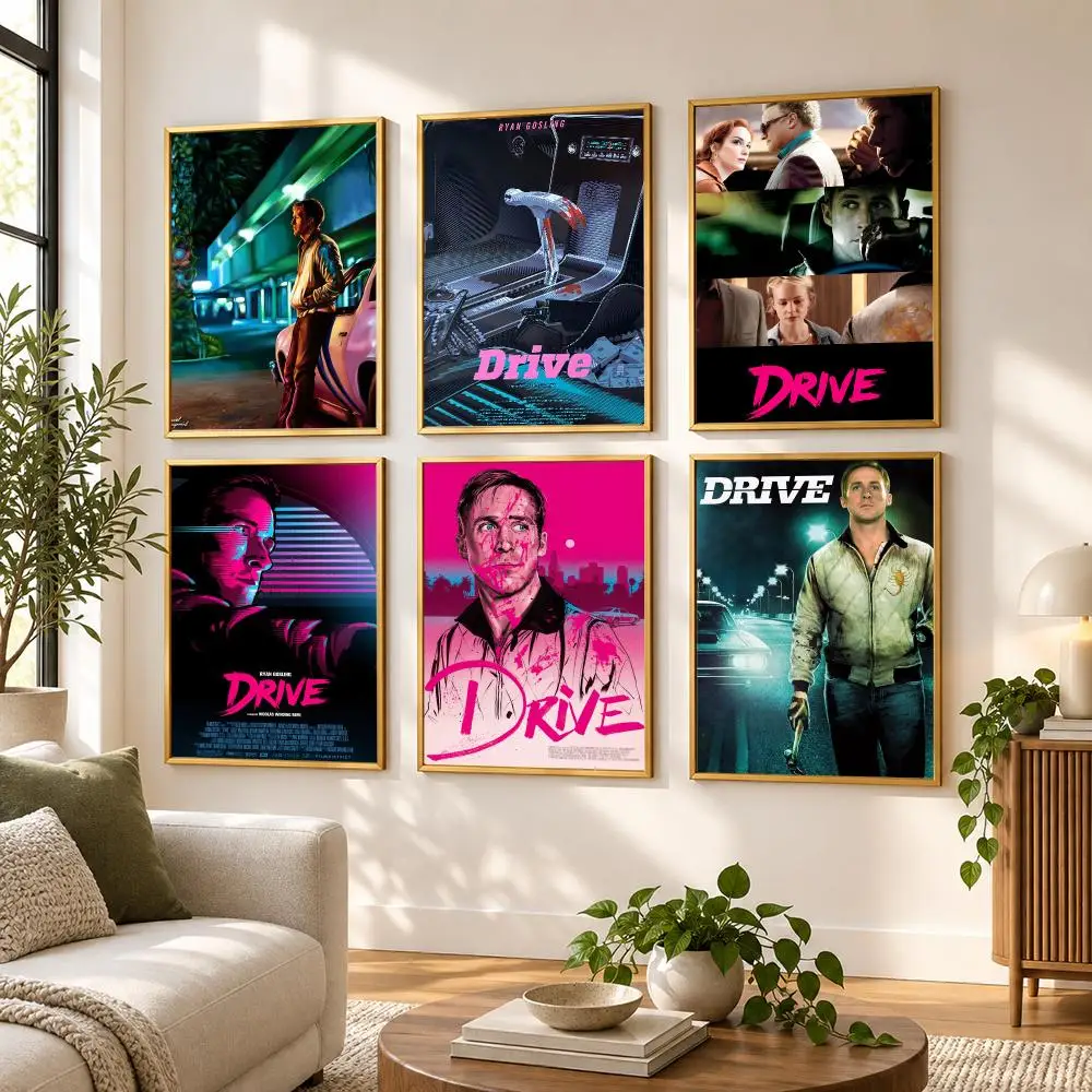 Drive Poster HD art sticky wall waterproof home living room bedroom bar aesthetic decoration
