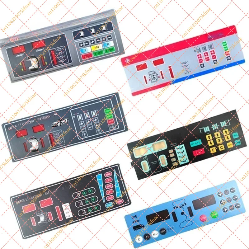 Tire Wheel Balancing Machine Operation Panel Sticker Screen Protective Film Wheel Balancer Spare Replacement Parts
