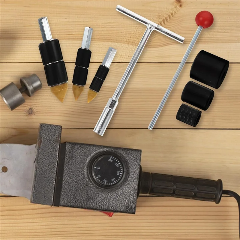 

A55F-1 Set Plumbing Tools Wrench Pipe Wrench Water Plug Tool Plumber Tools Water Plug Pin Hot Melt Pin Water Copper