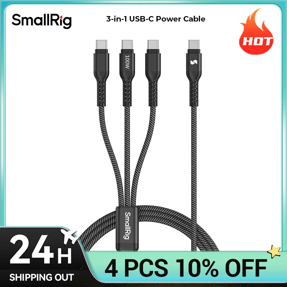 Smallrig 3-In-1 USB…