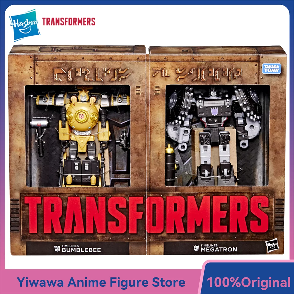 

[В наличии] Hasbro Transformers Hearts of Steel Timelines Мегатрон и Шмель, комплект из 2 фигурок, экшн-модель, игрушки