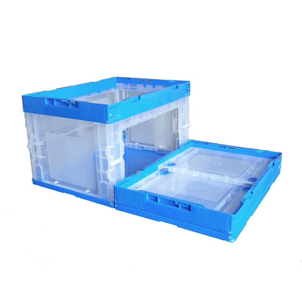 

Open Crates 50l Plastic Foldable Plastic Storage Door Container Bins Box For Recycling Items