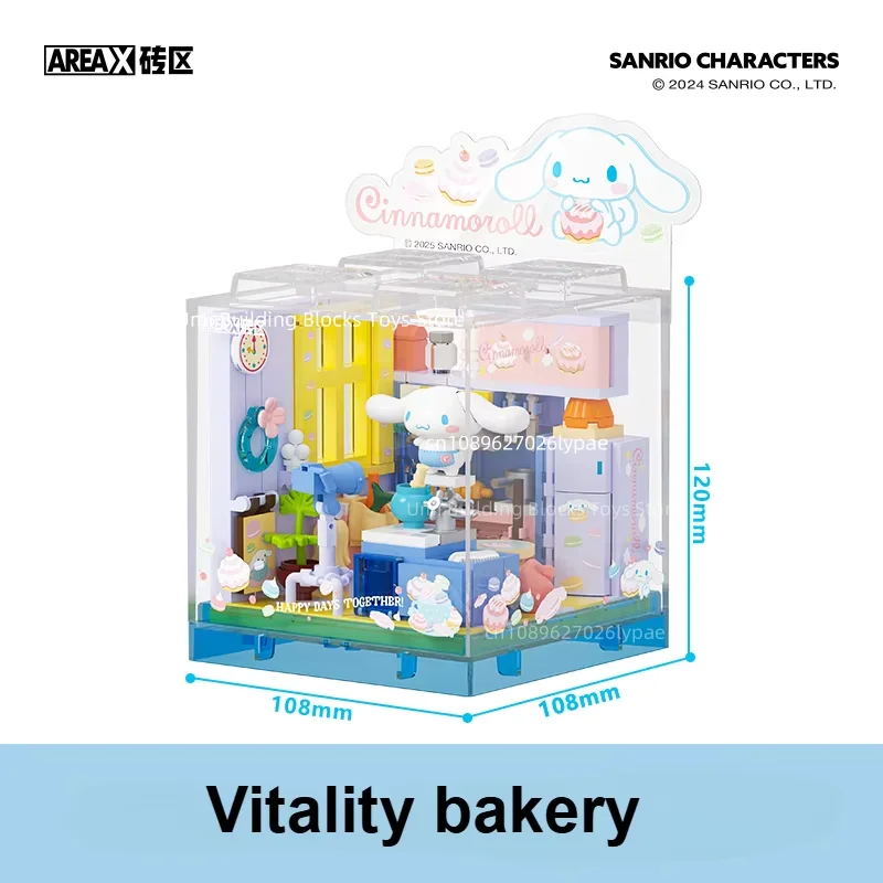 جديد سانريو مرحبا كيتي كورومي Pochacco لطيف متجر متعة اللبنات لعبة عرض الشارع نموذج منضدية اكسسوارات هدايا العيد