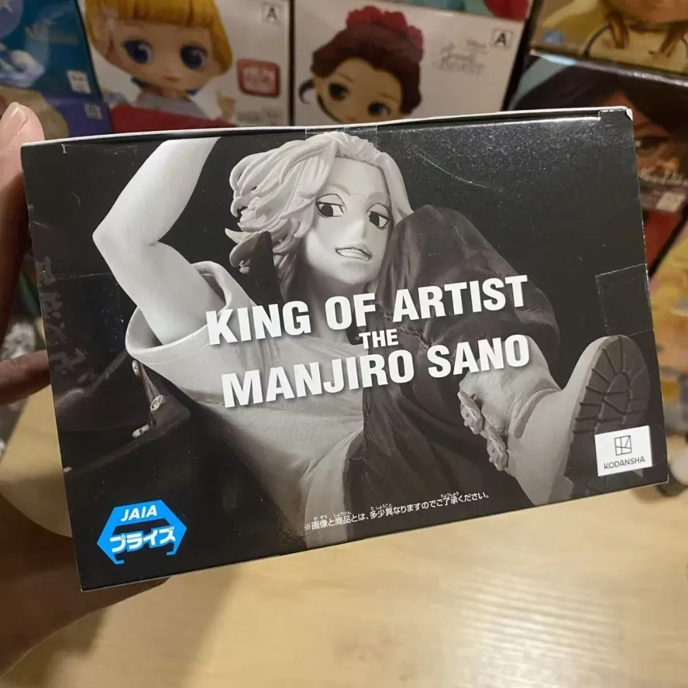 Auf Lager Original Bandai Banpresto Tokyo Revengersmanjiro Sano Anime Action-figuren Modell Spielzeug desktop Ornament sammeln Geschenke