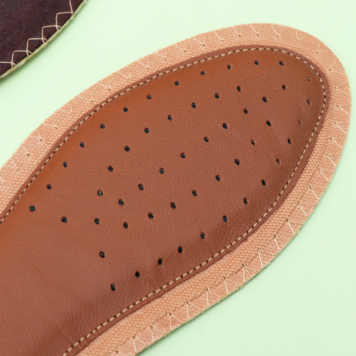 

Ergonomic Sports Insole Bamboo Charcoal Shock Absorbing Damping Pads Sweat Absorption Massage Cushion Foot Arch Support Cowhide