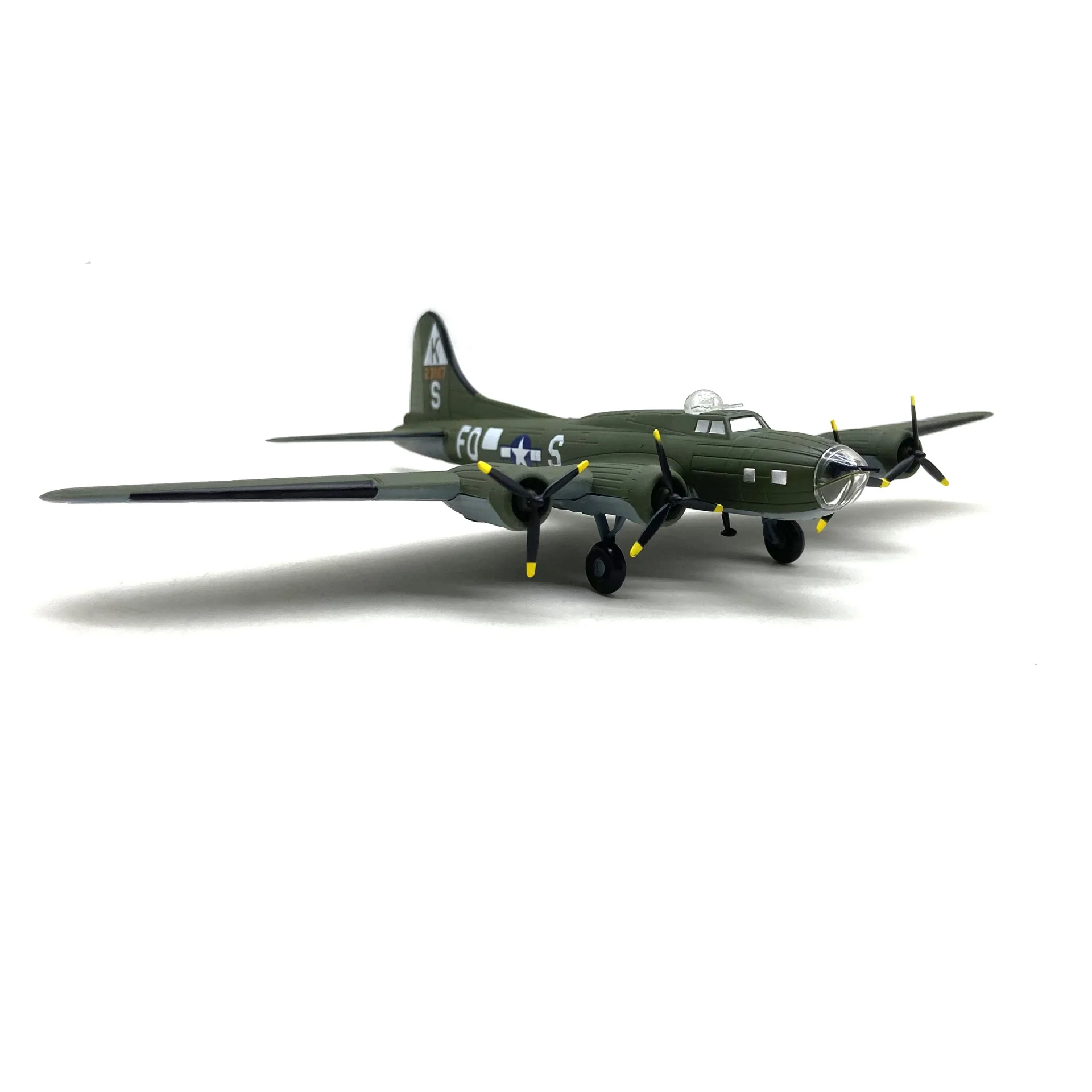 1/144 Scale Metal Alloy Die-Cast WWII Classic Bomber B17 Aircraft B-17 Model toy planes for kids Home Decoration Collectibles