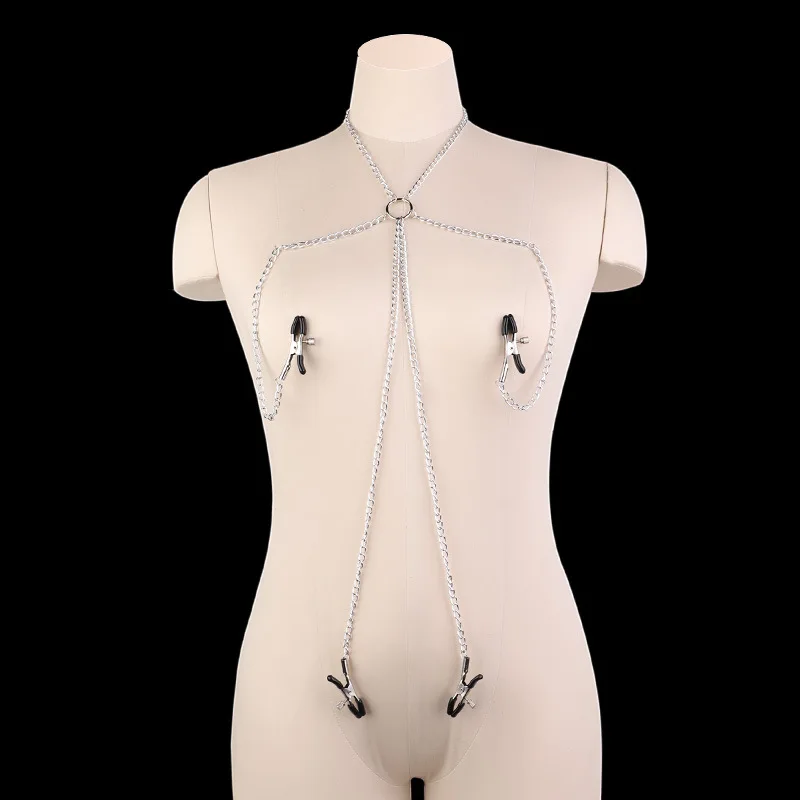 Fetish Nipple Clamps Stimulate For Couple Roleplay Body BDSM Bondage Restraint Sex Products Intimate Goods Sexual Toys