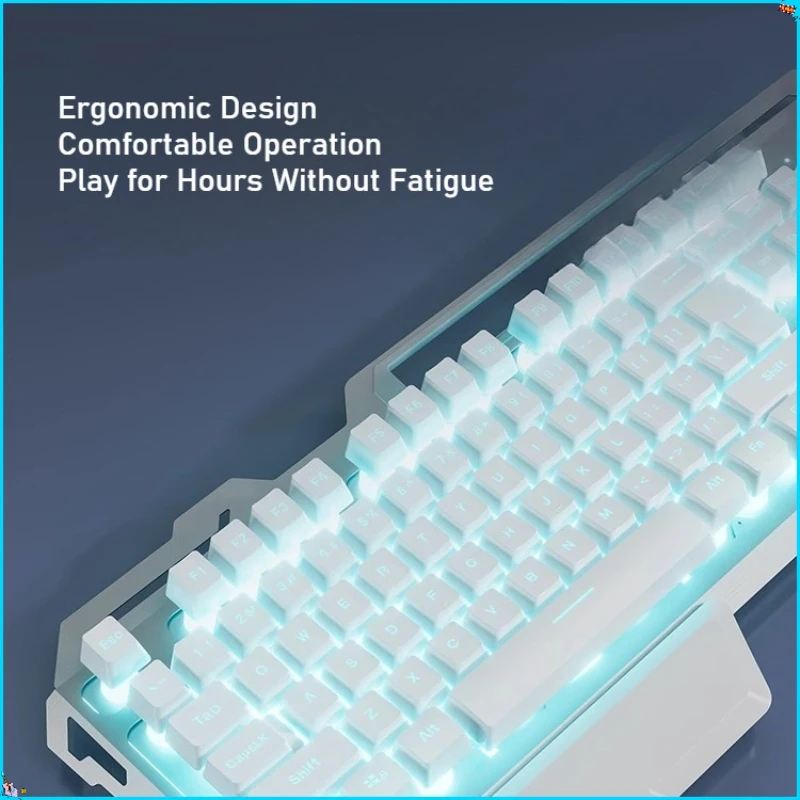 

Проводная игровая клавиатура Lightup, клавиатуры для ноутбуков, настольных компьютеров, компьютерные аксессуары, геймерские клавиатуры с мультимедийной ручкой Numpad