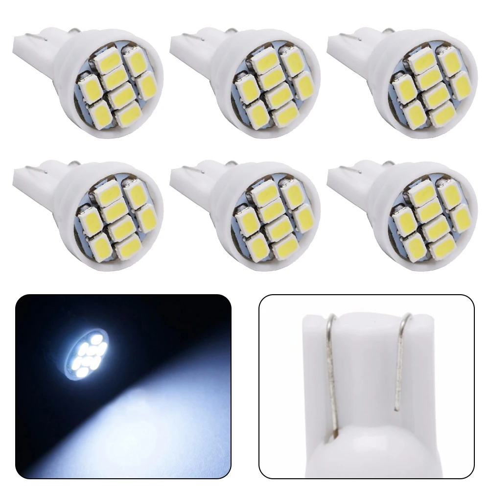 ไฟเครื่องมือรถ LED Light เปลี่ยนรถสีขาวอุปกรณ์เสริม Gauge Cluster อะไหล่ป้ายทะเบียนกว้าง