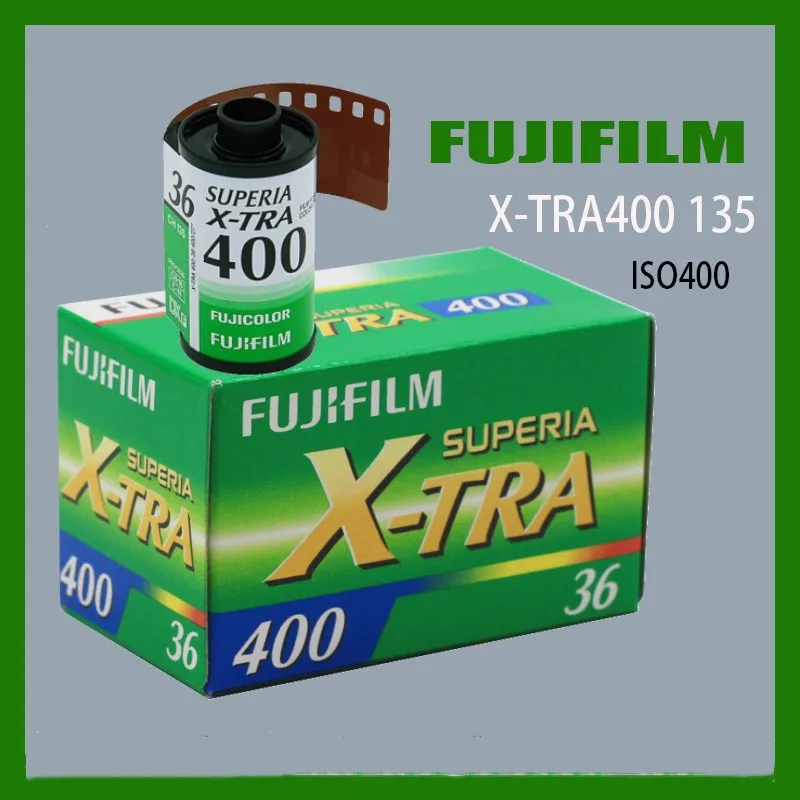 FUJIFILM X-TRA400 135mm Color Negative Camera IOS 400 Roll Film -Expiry Date:2025