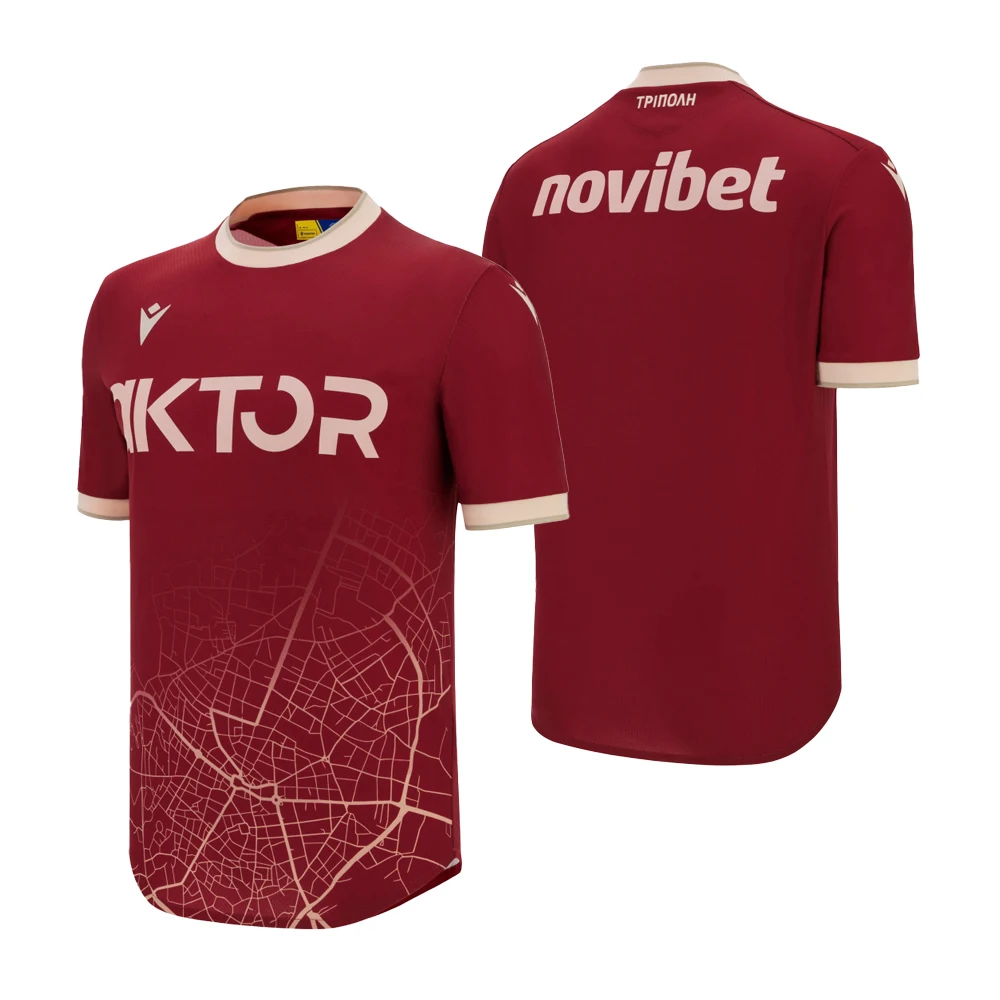 

Macron 2025-26 Season Home And Away Adult Men's Jersey Red Classic Versatile Breathable Fast Drying Trendy Sports Fan Equipment