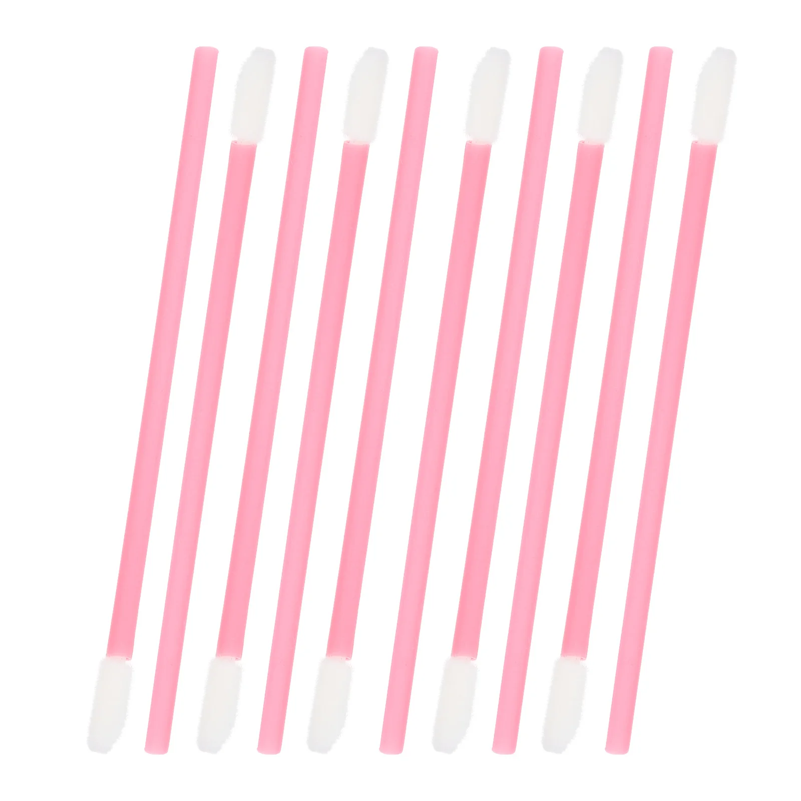 100Pcs Lip Brush Tools Cosmetics Brushes Quick Lipstick Applicators Portable for Lip Balm and Eyebrow Lipstick Brush