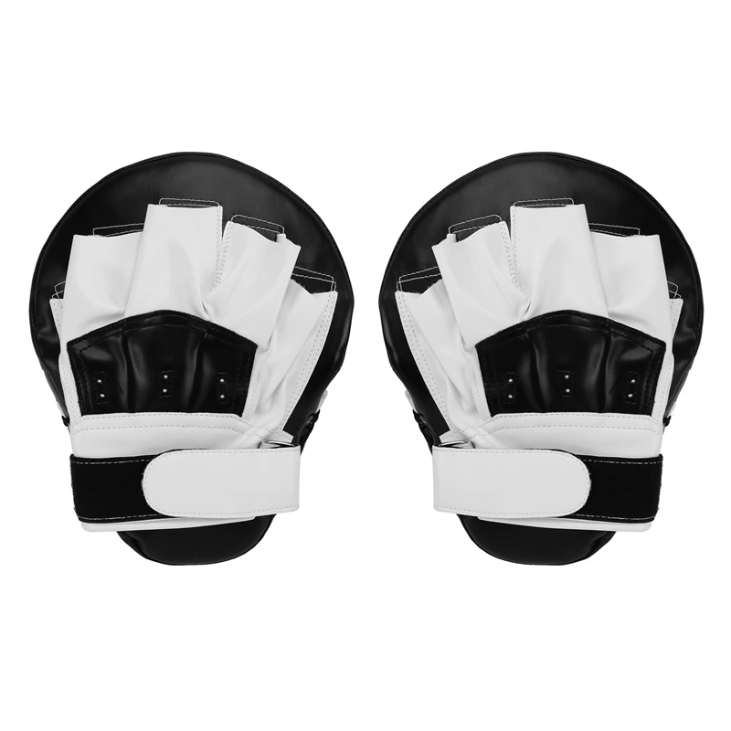 

Boxing Leather Punch Focus Mitts,Target Training Hand Pads For Karate, Muay Thai Kick, Sparring, Dojo, Martial Arts