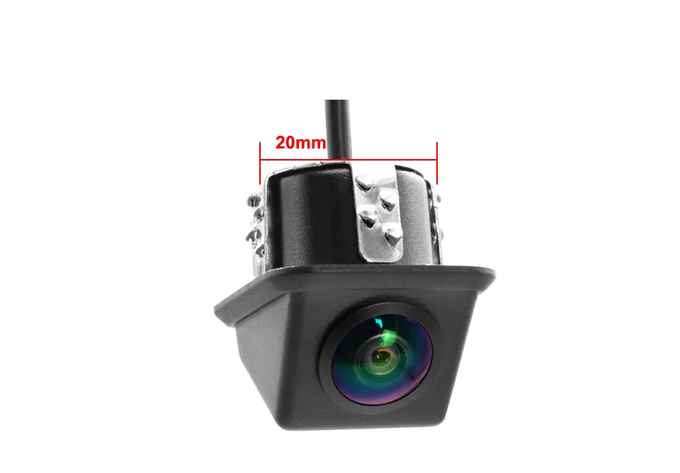AHD 1080P Auto-Rückfahrkamera 20mm Eingebaute Rückfahrkamera Unterstützt Front-/Rückumschaltung Parkhilfsliniensteuerung Wasserdichte Fahrzeugkamera – Detail 9