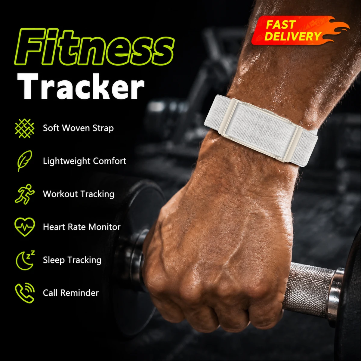 HRV Health Monitor Smart Bracelet 2026 NO Screen Blood Oxygen Body Temperature Wristband Sports Band Fitness Tracker Smartwatch